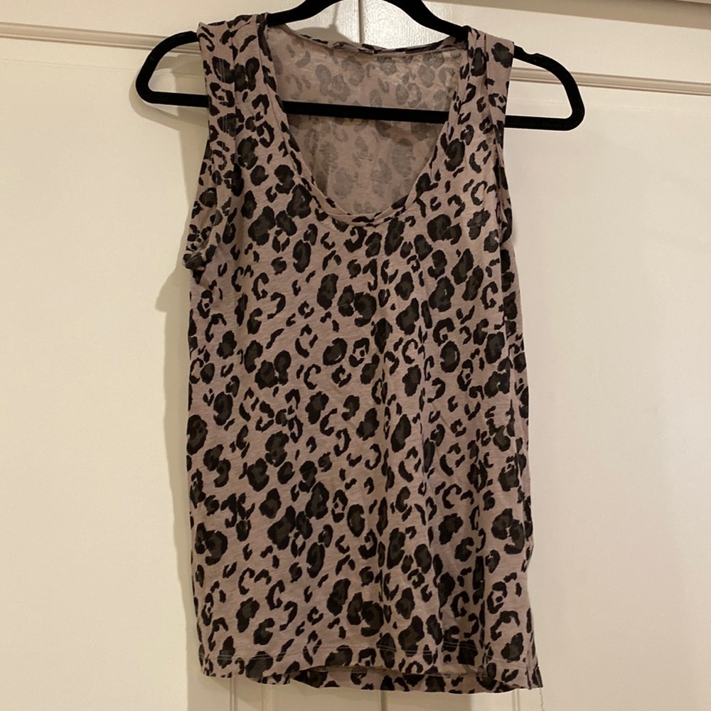 Small Joie Leopard Tank Top